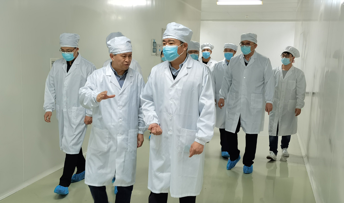 质量提升 力拔头筹！ 黑龙江省药品监督管理局副局长王晓刚一行莅临友搏药业检查指导